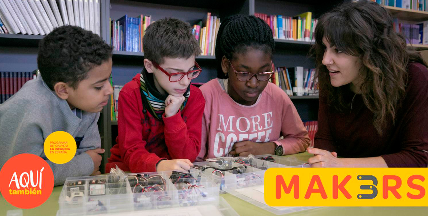 MAK3RS, el proyecto de Ayuda en Acción que promueve la educación tecnológica con jóvenes en riesgo de exclusión social MAK3RS, el proyecto de Ayuda en Acción que promueve la educación tecnológica con jóvenes en riesgo de exclusión social